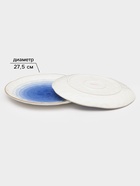 Набор посуды Доляна «Космос», 16 предметов: 4 тарелки d=21 см, 4 тарелки d=27.5 см, 4 миски d=13 см, 4 кружки 400 мл, фарфор, белый, синий - Фото 4