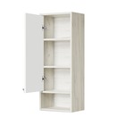 Шкаф – колонна AQUATON «Флай», левый, 350×240×910 мм, цвет белый/дуб крафт - Фото 2