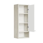 Шкаф - колонна AQUATON Флай 1-створчатый белый, дуб крафт правый 1A237903FAX1R - Фото 2