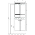 Шкаф - колонна AQUATON Флай 1-створчатый белый, дуб крафт правый 1A237903FAX1R - Фото 7