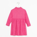 Платье детское KAFTAN Velvet, размер 32 (110-116 см), ярко-розовое - Фото 8