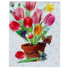 Наклейка интерьерная 3D "Цветочное настроение" МИКС 50х31 см - Фото 1