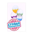 Шар латексный 14" «Браш», Belbal, пастель, бирюзовый, набор 5 шт. - фото 25564035