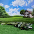Садовая фигура "Крокодил" 15х98х34см - фото 9543282