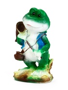 Садовая фигура из гипса «Лягушка путешественница», 20×11×8 см  (артикул 7640142)  большой выбор товаров оптом и в розницу по низким ценам с доставкой