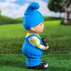 Садовая фигура из полистоуна «Мальчик с лейкой», 12×13×33 см - Фото 4