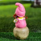 Садовая фигура "Девочка на шаре" 20х13х10см - Фото 3