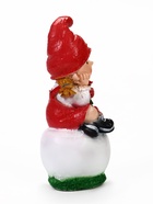 Садовая фигура из полистоуна «Девочка на шаре», 13×10×24 см, МИКС - Фото 3