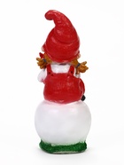 Садовая фигура из полистоуна «Девочка на шаре», 13×10×24 см, МИКС - Фото 4