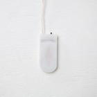 Гирлянда «Мишура» 1 м роса, IP20, зелёно-белая нить, 22 LED, 6 слоёв, d=7 см, свечение мульти, CR2032х2 6031475 - фото 319791344