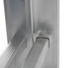Лестница ТУНДРА, двухсекционная, алюминиевая, 6 ступеней - фото 7272805