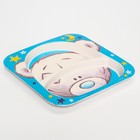 Тарелка детская, бамбук, голубая, Me To You - фото 24635922