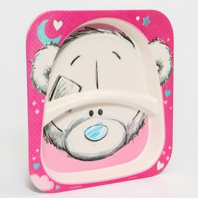 Тарелка детская, бамбук,розовая, Me To You