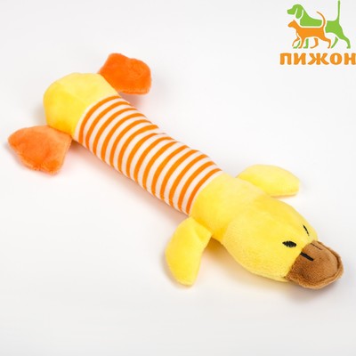 Мягкая игрушка для собак «Утёнок», 24 см