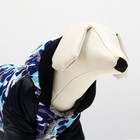 Комбинезон для собак на меховом подкладе с капюшоном, размер S  (ДС 22, ОШ 30, ОГ 36 см) - Фото 4