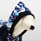 Комбинезон для собак на меховом подкладе с капюшоном, размер S (ДС 22, ОШ 30, ОГ 36 см) - Фото 6