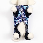 Комбинезон для собак на меховом подкладе с капюшоном, размер XXL (ДС 40, ОШ 42, ОГ 54 см) - Фото 8