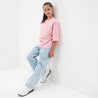 Футболка детская MINAKU:Basic line kids, цвет пыльная роза, рост 152 см - фото 37554124 Футболка детская MINAKU:Basic line kids, цвет пыльная роза, рост 152 см - фото 37554124