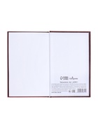 Ежедневник недатированный А5, 160 листов, обложка бумвинил, бордовый - Фото 13