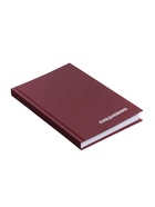 Ежедневник недатированный А5, 160 листов, обложка бумвинил, бордовый - Фото 2