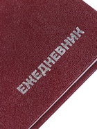 Ежедневник недатированный А5, 160 листов, обложка бумвинил, бордовый - Фото 3