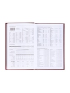 Ежедневник недатированный А5, 160 листов, обложка бумвинил, бордовый - Фото 7
