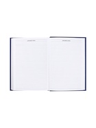 Ежедневник недатированный А5, 160 листов, обложка бумвинил, синий - Фото 14