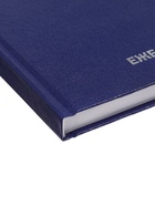 Ежедневник недатированный А5, 160 листов, обложка бумвинил, синий - Фото 20