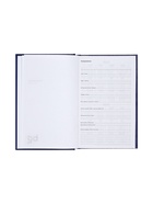 Ежедневник недатированный А5, 160 листов, обложка бумвинил, синий 6259812 - фото 8264715