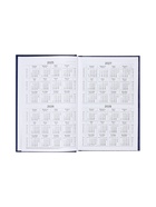 Ежедневник недатированный А5, 160 листов, обложка бумвинил, синий 6259812 - фото 8264716