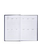 Ежедневник недатированный А5, 160 листов, обложка бумвинил, синий 6259812 - фото 8264719