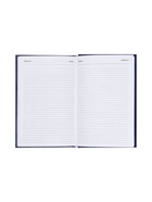 Ежедневник недатированный А5, 160 листов, обложка бумвинил, синий - Фото 27