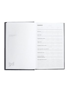 Ежедневник недатированный А5, 160 листов, обложка бумвинил, чёрный - Фото 8