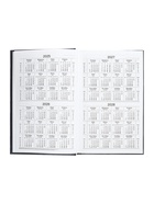 Ежедневник недатированный А5, 160 листов, обложка бумвинил, чёрный - Фото 10