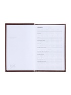 Ежедневник недатированный А5, 160 листов, обложка бумвинил, коричневый, МИКС - Фото 17