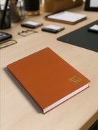 Ежедневник недатированный А5, 160 листов, обложка бумвинил, коричневый, МИКС - Фото 4
