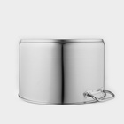 Кастрюля Amet, 30 л, d=39.6 см, цельнотянутая. капсульное дно, индукция, нержавеющая сталь - Фото 4