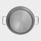 Кастрюля Amet, 30 л, d=39.6 см, цельнотянутая. капсульное дно, индукция, нержавеющая сталь - Фото 5