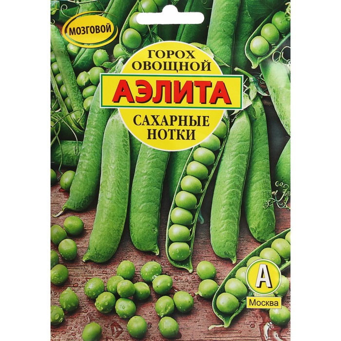 Семена Горох овощной «Сахарные нотки», лущильный, 25 г, «Аэлита» - Фото 1
