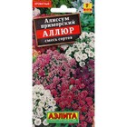 Семена Цветов Алиссум "Аллюр", смесь сортов, ц/п, 0,03 г - фото 9440811