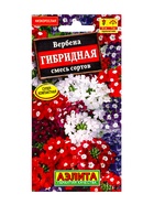 Семена Цветов Вербена "Гибридная", смесь сортов, ц/п, 0,1 г - Фото 1