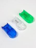 Таблетница с таблеторезкой, 8.5×4×2.5 см, 1 секция, МИКС - Фото 5