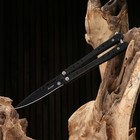 Нож-бабочка "Аскет" сталь - 420, рукоять - сталь, 20 см - Фото 1