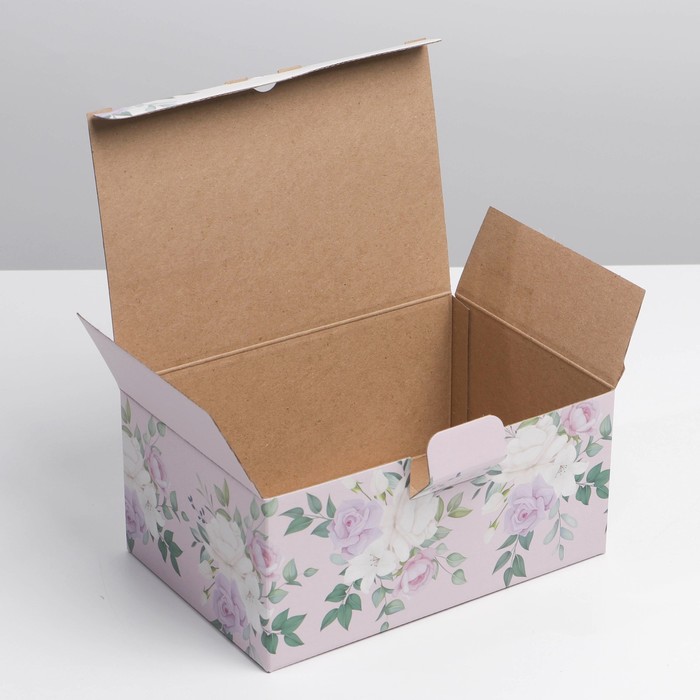 Коробка‒пенал, упаковка подарочная, «Present for you», 22 х 15 х 10 см - фото 1907366462
