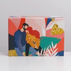 Коробка подарочная сборная, упаковка, «Love», 22 х 15 х 10 см - Фото 5