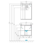 Зеркальный шкаф AQUATON Бостон 60 дуб эврика 1A240202BN010 - Фото 3