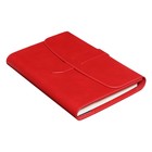 Ежедневник недатированный А5, 136 листов SENATE, обложка искусственная кожа, магнитный хлястик, сменный блок, красный - Фото 3