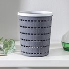Корзина пластиковая для хранения Доляна «Течение», круглая, 9,8×11,8 см, цвет МИКС - фото 9356944