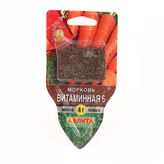 Семена Морковь "Витаминная 6", сеялка, 4 г - Фото 1