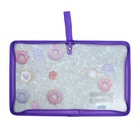 Папка пластиковая А5, молния вокруг, 400 мкм, "Сладкое настроение. Пончики" 7502200